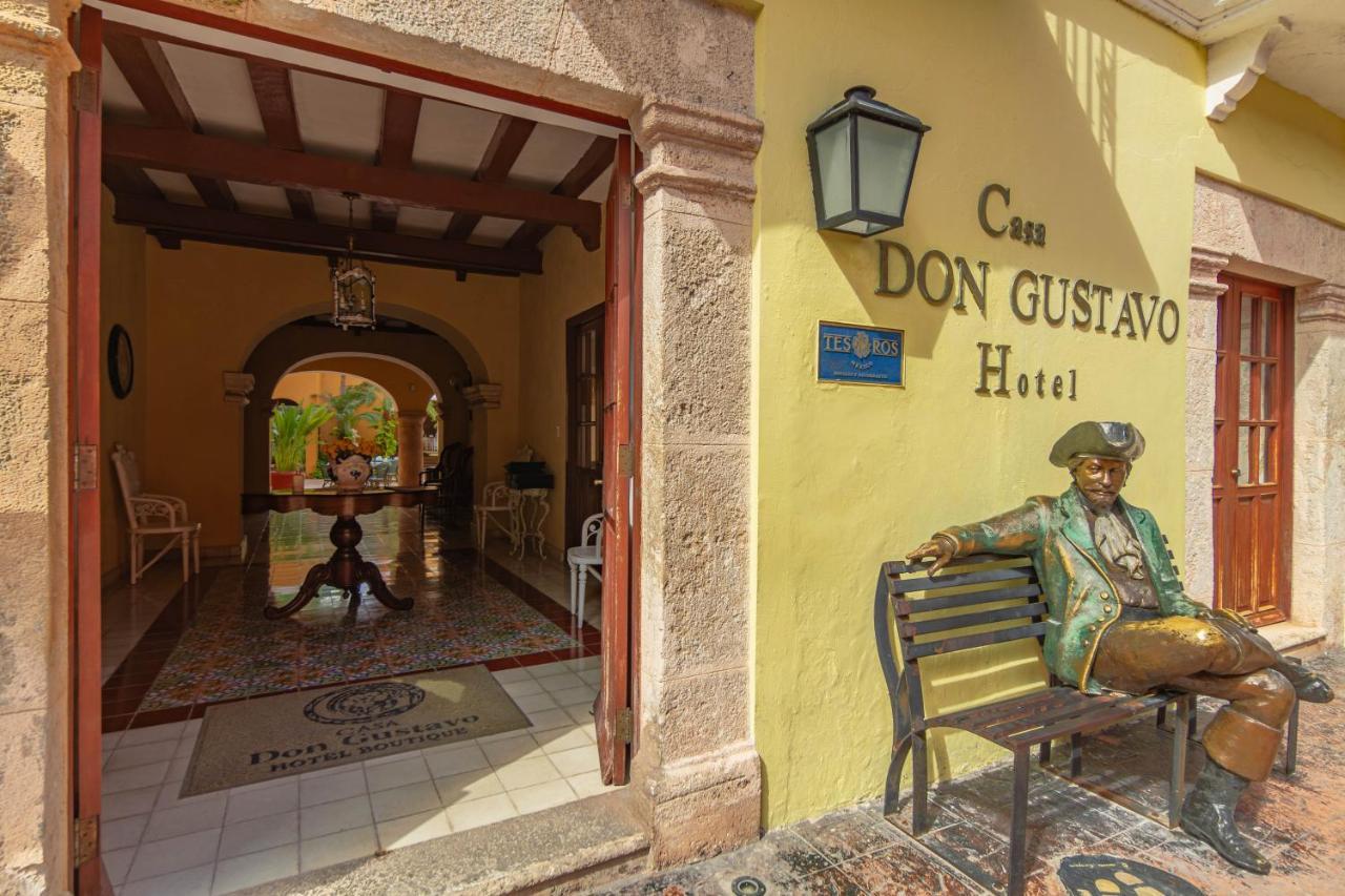 Hotel Boutique Casa Don Gustavo, Campeche Buitenkant foto